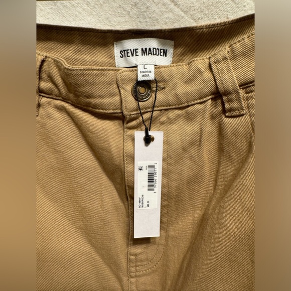 Steve Madden Women’s Benson Stretch Twill Cargo Skirt S, M & L Available - Picture 6 of 8